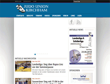 Tablet Screenshot of judo-kirchham.at